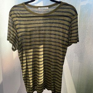 Alexander Wang sheet striped sweater size small